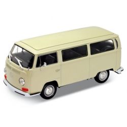 WELLY 1:24 VOLKSWAGEN BUS T2 1972 KREMOWY - 1