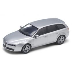 WELLY 1:24 ALFA ROMEO 159 SPORTWAGON SREBRNA - 1