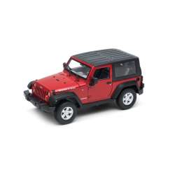 WELLY 1:24 2007 Jeep Wrangler Rubicon hard top czerwony - 1