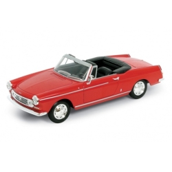 WELLY 1:24 PEUGEOT 404 CABRIO BIAŁY - 1