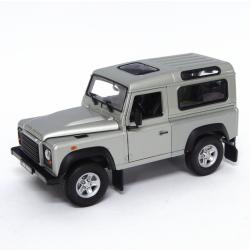 WELLY 1:24 Land Rover Defender srebrny - 1