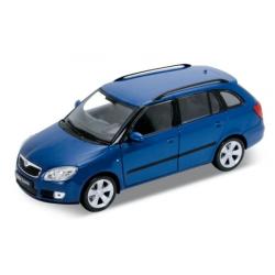 WELLY 1:24 SKODA FABIA COMBI II GRANATOWA - 1