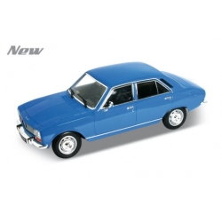 WELLY 1:24 PEUGEOT 504 1975 NIEBIESKI - 1