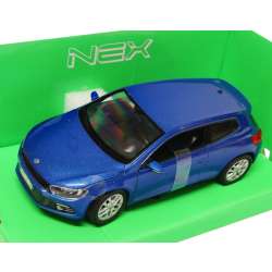 WELLY 1:24 VW SCIROCCO NIEBIESKI METALIC - 2