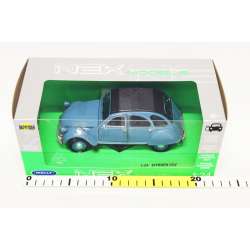 WELLY 1:24 CITROEN 2CV NIEBIESKI - 2
