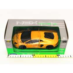 WELLY 1:24 Lamborghini Aventador Coupe - żółty - 2