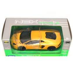 WELLY 1:24 Lamborghini Aventador Coupe - żółty - 1