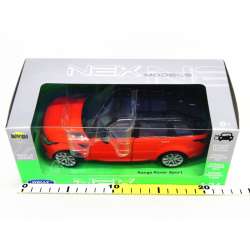 WELLY 1:24 Range Rover Sport pomarańczowy - 3