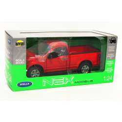 WELLY 1:24 Ford F-150 Regular Cab 2015 czerwony - 1