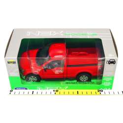 WELLY 1:24 Ford F-150 Regular Cab 2015 czerwony - 2