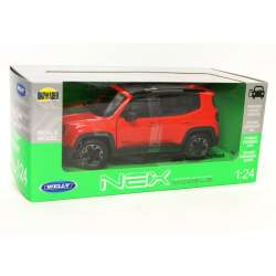 WELLY 1:24 Jeep Renegade Trailhawk pomarańczowy - 3