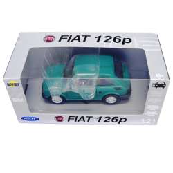 WELLY 1:21 Fiat 126p zielony - 2