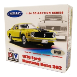 WELLY KIT 1:24 FORD 1970 MUSTANG BOSS 302 -MOD.DO ZŁÓŻEN (22088MK) - 1