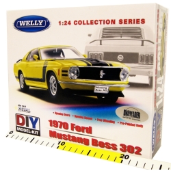 WELLY KIT 1:24 FORD 1970 MUSTANG BOSS 302 -MOD.DO ZŁÓŻEN (22088MK) - 2