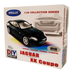 WELLY KIT 1:24 JAGUAR XK COUPE -MODEL DO ZŁOŻENIA C.ZIEL (22470MK) - 1