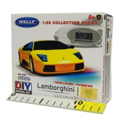 WELLY KIT 1:38 LAMBORGHINI MURCIELAGO pull-back DO SKŁAD (23175) - 3