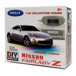 WELLY KIT 1:38 NISSAN FAIRLADY Z pull-back DO SKŁADANIA (23295) - 1