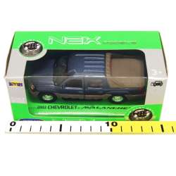 Welly 1:34 Chevrolet AVALANCHE 2002 -granatowy - 2