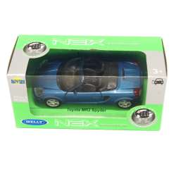 Welly 1:34 Toyota MR2 Spyder cabrio -niebieska - 1