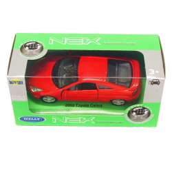 Welly 1:34 Toyota Celica 2002 - czerwona - 1