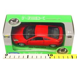 Welly 1:34 Toyota Celica 2002 - czerwona - 2