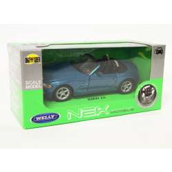 Welly 1:34 BMW Z4 Cabrio- niebieski - 1