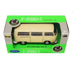 Welly 1:34 VW Volkswagen T2 BUS '72 kremowy - 1