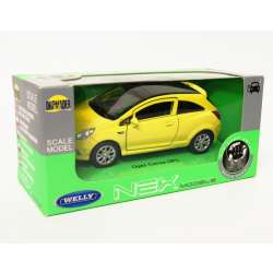 Welly 1:34 Opel Corsa OPC - żółty - 1