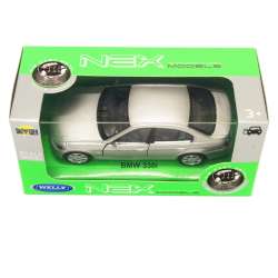 Welly 1:34 BMW 330i -srebrny - 1