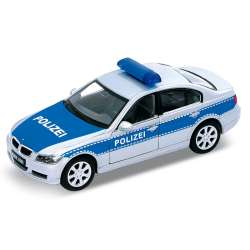 Welly 1:34 BMW 330i POLIZEI -srebrno-niebieski - 1