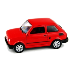 WELLY 1:27 FIAT 126P - czerwony