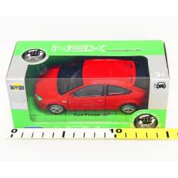 Welly 1:34 Ford Focus -czerwony - 3