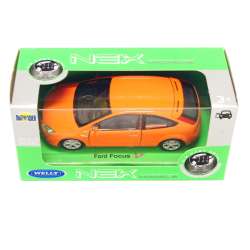 Welly 1:34 Ford Focus ST pomarańczowy - 1