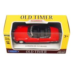 Welly 1:34 Citroen DS 19 cabrio -czerwony - 2