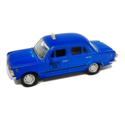 WELLY 1:39 FIAT 125P TAXI - niebieski - 1