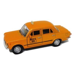 WELLY 1:39 FIAT 125P TAXI - pomarańczowy - 2