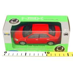 Welly 1:34 Toyota Corolla 2009 - czerwona - 2