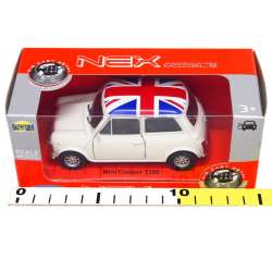 WELLY 1:34 Mini Cooper 1300 -Wielka Brytania biały - 2