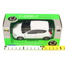 Welly 1:34 Hyundai i30 - biały - 2