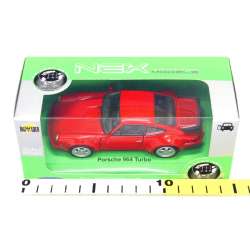 Welly 1:34 Porsche 911 TURBO czerwony - 2