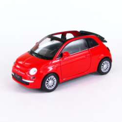 WELLY FIAT 500C 2010 czerwony skala 1:34-39 - 1