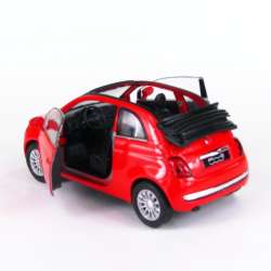 WELLY FIAT 500C 2010 czerwony skala 1:34-39 - 3