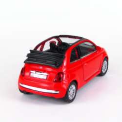 WELLY FIAT 500C 2010 czerwony skala 1:34-39 - 5