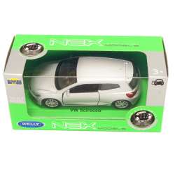 Welly 1:34 VW Volkswagen Scirocco -srebrny - 1