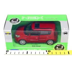 Welly 1:34 Kia Soul -bordowa - 2