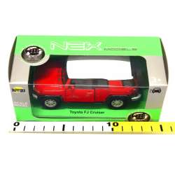 WELLY 1:34 Toyota FJ CRUISER -czerwona - 3