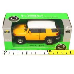 Welly 1:34 Toyota FJ CRUISER żółty - 2