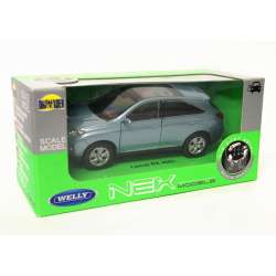 Welly 1:34 Lexus RX 450H - błękitny - 1