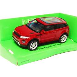 Welly 1:34 Land Rover RANGE ROVER Evoque -czerwony - 1