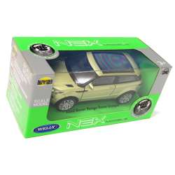 Welly 1:34 Land Rover RANGE ROVER Evoque -złoty - 1